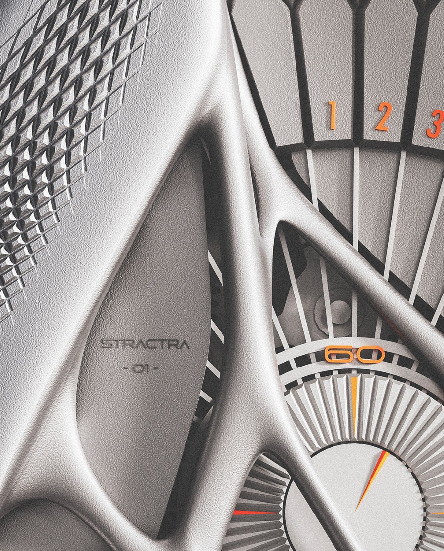 Stractra Watch Looks Like It Was Grown by Aliens