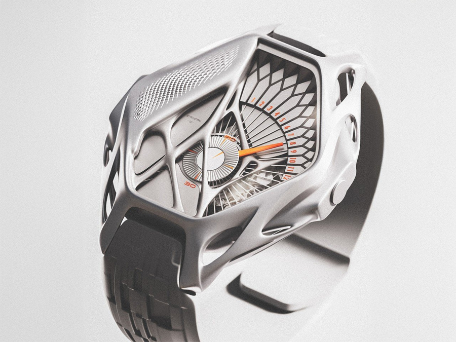 Stractra Watch Looks Like It Was Grown by Aliens