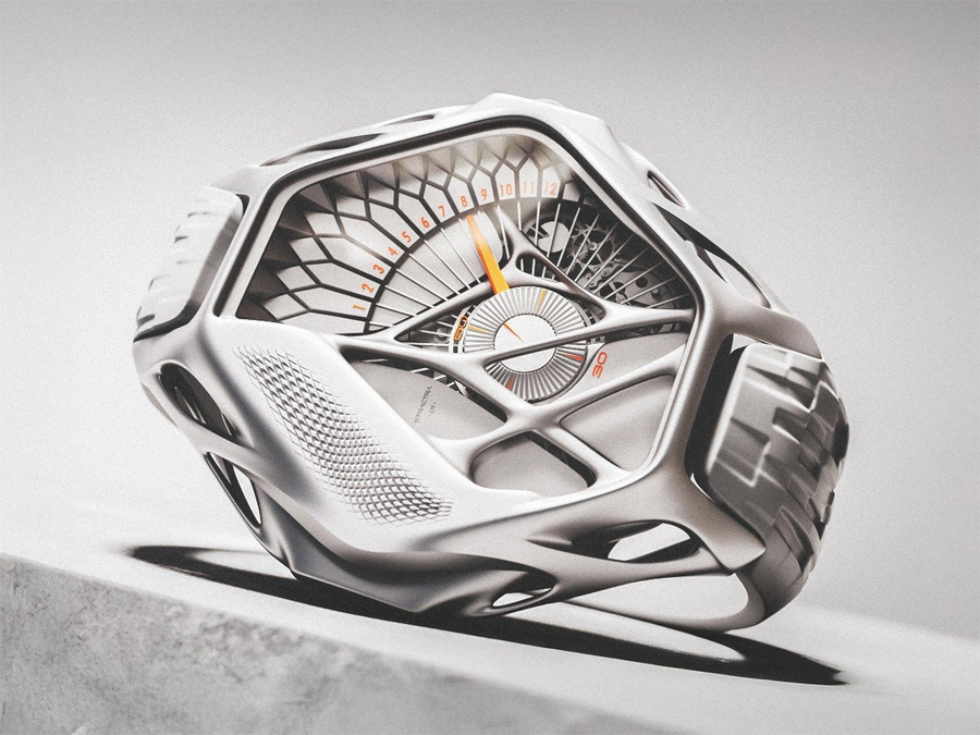 Stractra Watch Looks Like It Was Grown by Aliens