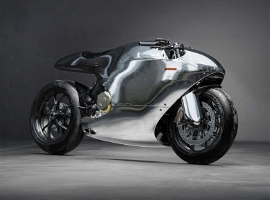 Bandit9 Transforms Ducati 821 into a Molten Masterpiece