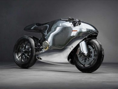 Bandit9 Transforms Ducati 821 into a Molten Masterpiece