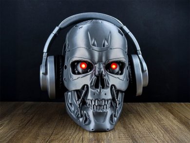 T-800 Terminator Headphone Stand Brings Judgment Day to Your Desktop