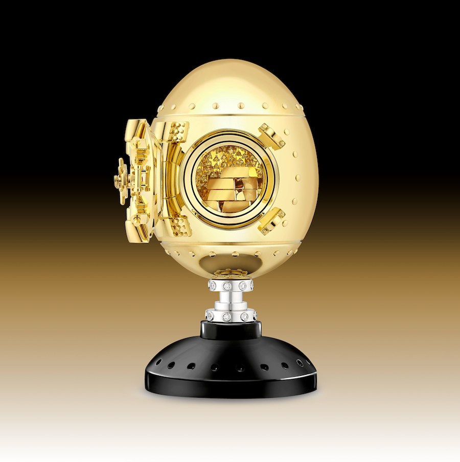 Fabergé x 007 Limited Edition Goldfinger Egg Objet