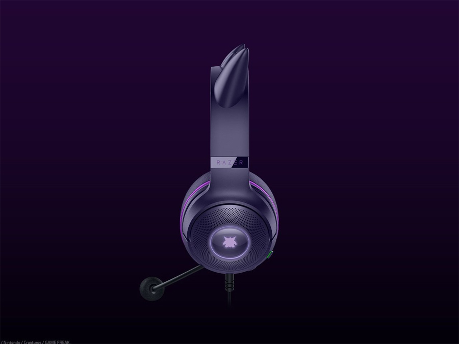 Razer Kraken Kitty V2 Gengar Edition Brings Pokémon Mischief to Gaming