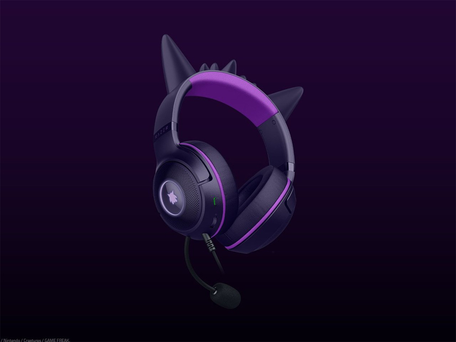 Razer Kraken Kitty V2 Gengar Edition Brings Pokémon Mischief to Gaming