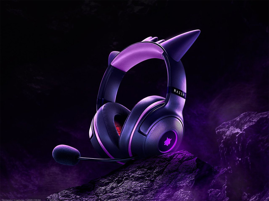 Razer Kraken Kitty V2 Gengar Edition Brings Pokémon Mischief to Gaming