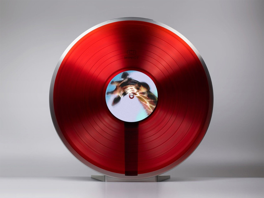 Miniot's $3,355 Wheel 3 Uses Light to Read Vinyl Grooves