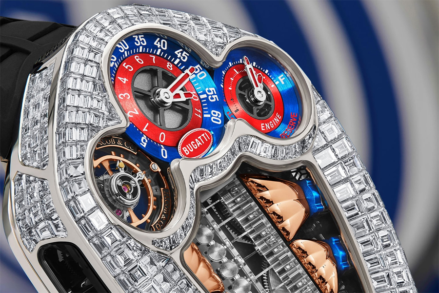 The Jacob & Co. Bugatti Tourbillon Baguette Watch