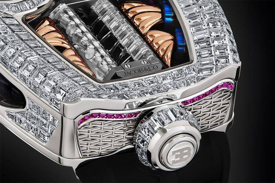 The Jacob & Co. Bugatti Tourbillon Baguette Watch