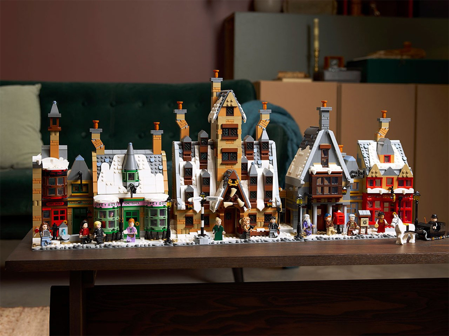 LEGO Brings Hogsmeade Village to Life in a 3,228-Piece Collector’s Edition