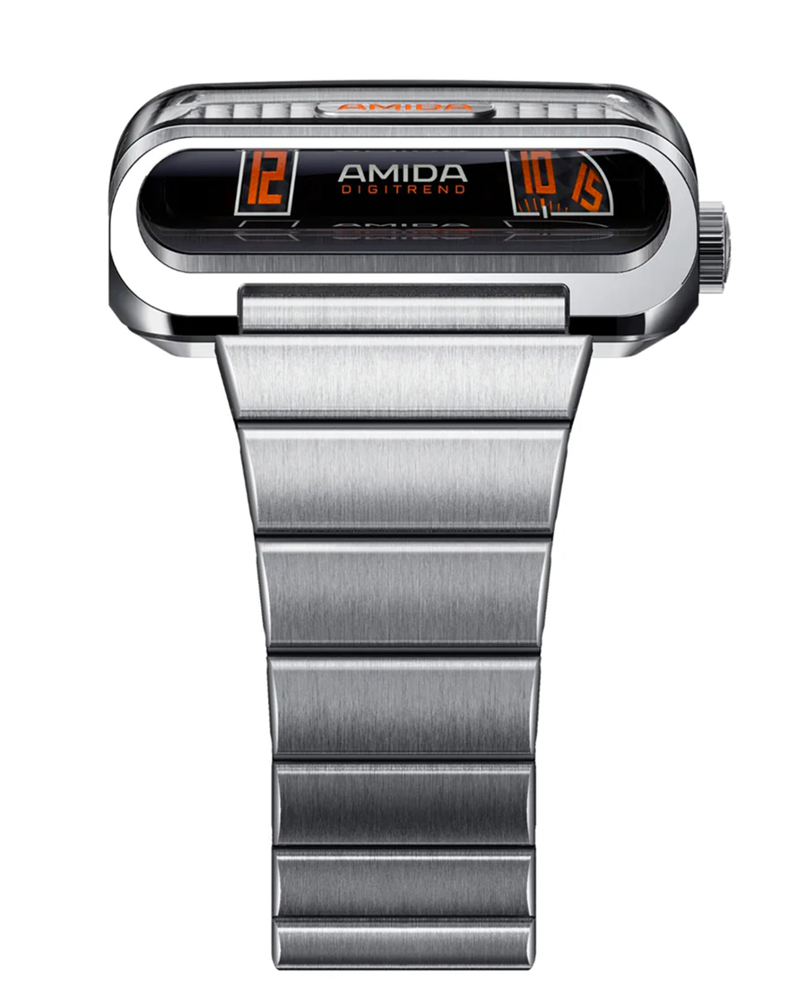 Amida Revives Its 1976 Driver’s Watch With the Digitrend Open Sapphire