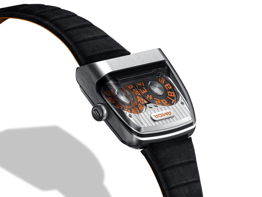 Amida Revives Its 1976 Driver’s Watch With the Digitrend Open Sapphire