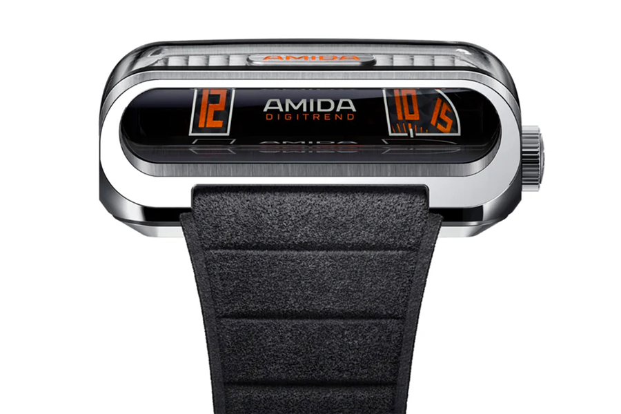 Amida Revives Its 1976 Driver’s Watch With the Digitrend Open Sapphire
