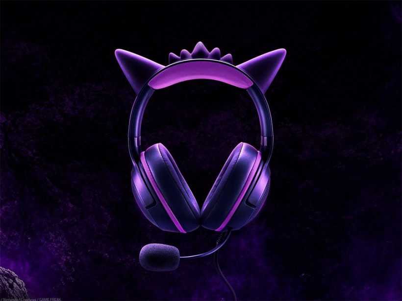 Razer Kraken Kitty V2 Gengar Edition Brings Pokémon Mischief to Gaming