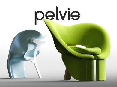 Pelvis Chair Concept Balances Playful Design with Ergonomic Comfort