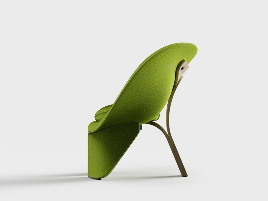 Pelvis Chair Concept Balances Playful Design with Ergonomic Comfort Pelvis Chair Concept Balances Playful Design with Ergonomic Comfort