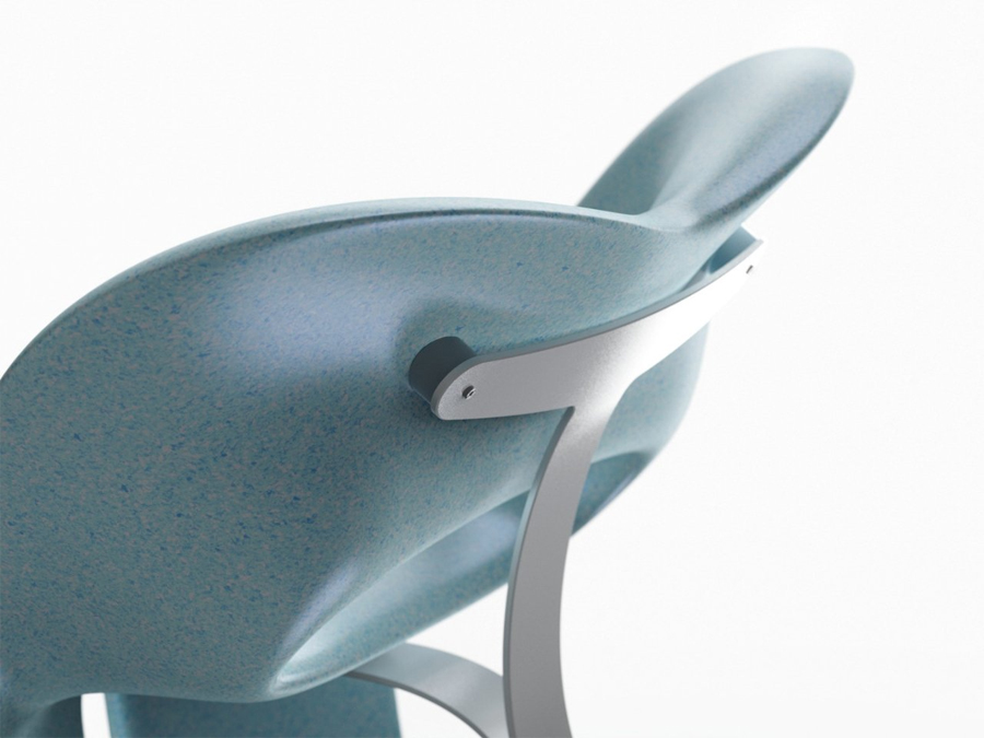 Pelvis Chair Concept Balances Playful Design with Ergonomic Comfort Pelvis Chair Concept Balances Playful Design with Ergonomic Comfort
