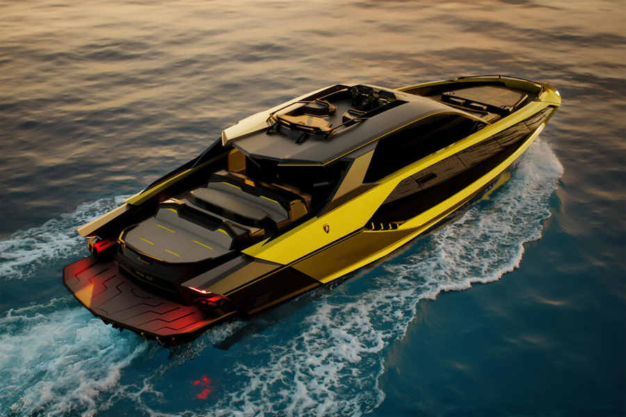 Tecnomar for Lamborghini 101FT Brings Supercar DNA to the Sea