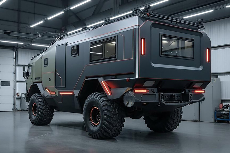 Motomuzi Off-Road Camper Van Concept
