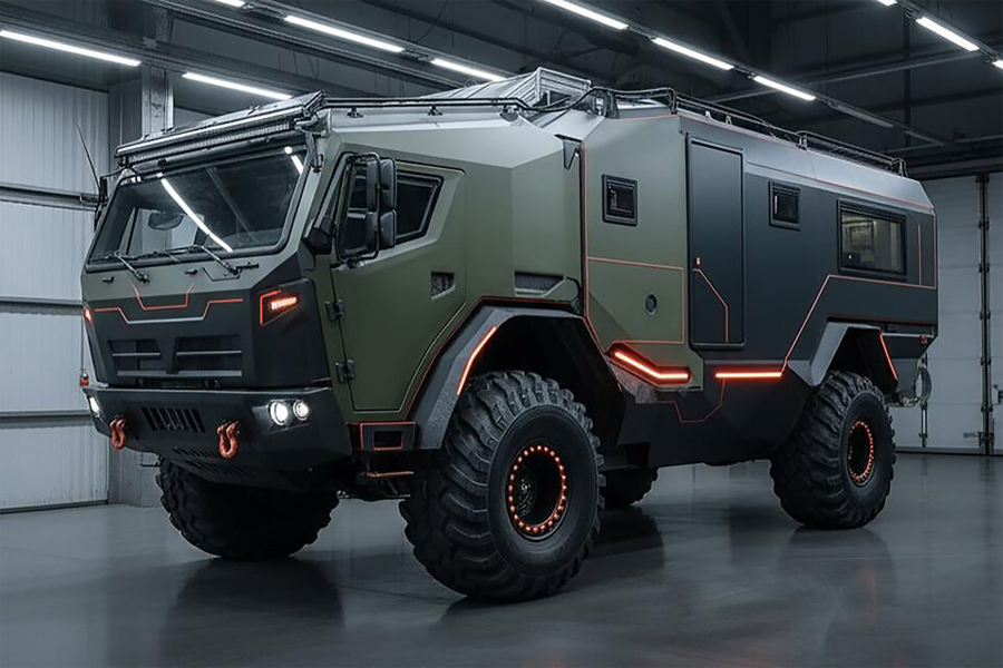 Motomuzi Off-Road Camper Van Concept