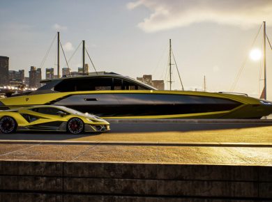 Tecnomar for Lamborghini 101FT Brings Supercar DNA to the Sea