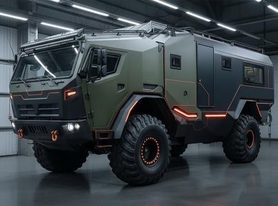 Motomuzi Off-Road Camper Van Concept