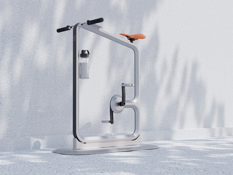 Jupiter X Concept Bike Brings Minimalist Fitness Into Modern Homes
