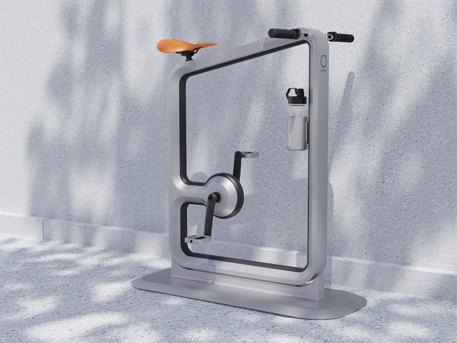 Jupiter X Concept Bike Brings Minimalist Fitness Into Modern Homes