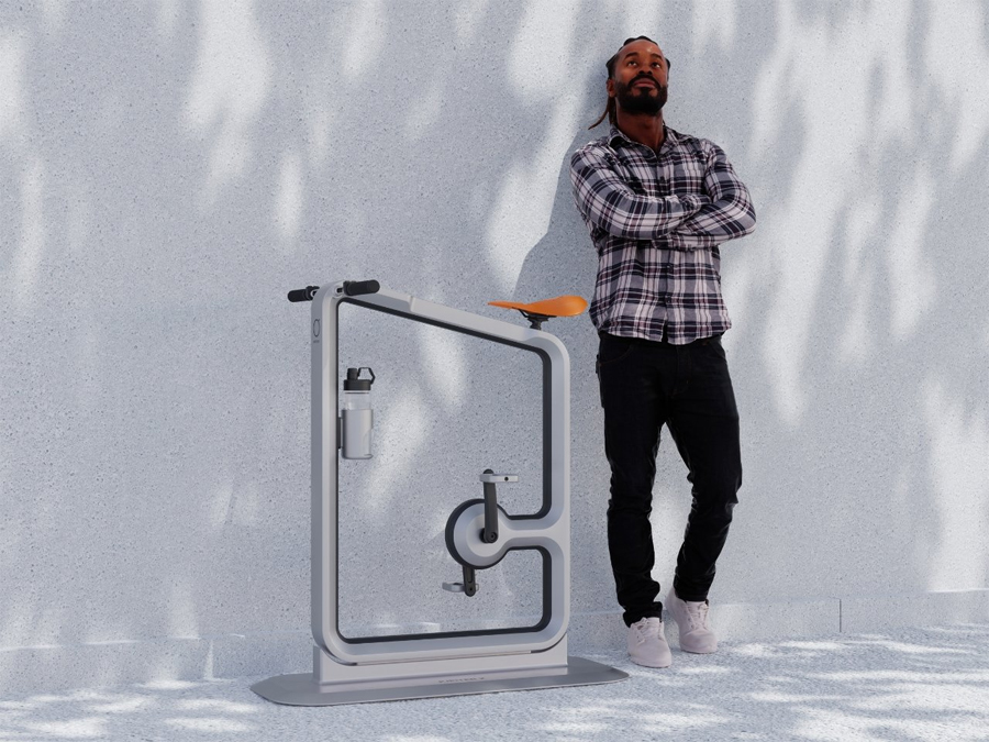 Jupiter X Concept Bike Brings Minimalist Fitness Into Modern Homes