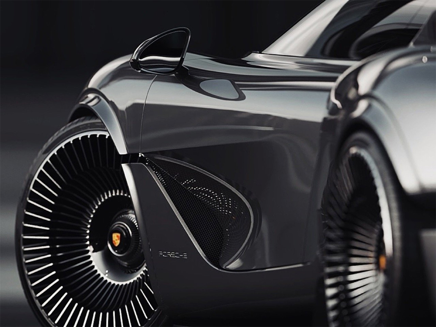 Porsche 960 GT RS Concept Brings Back the Glory of the 918 Spyder Era