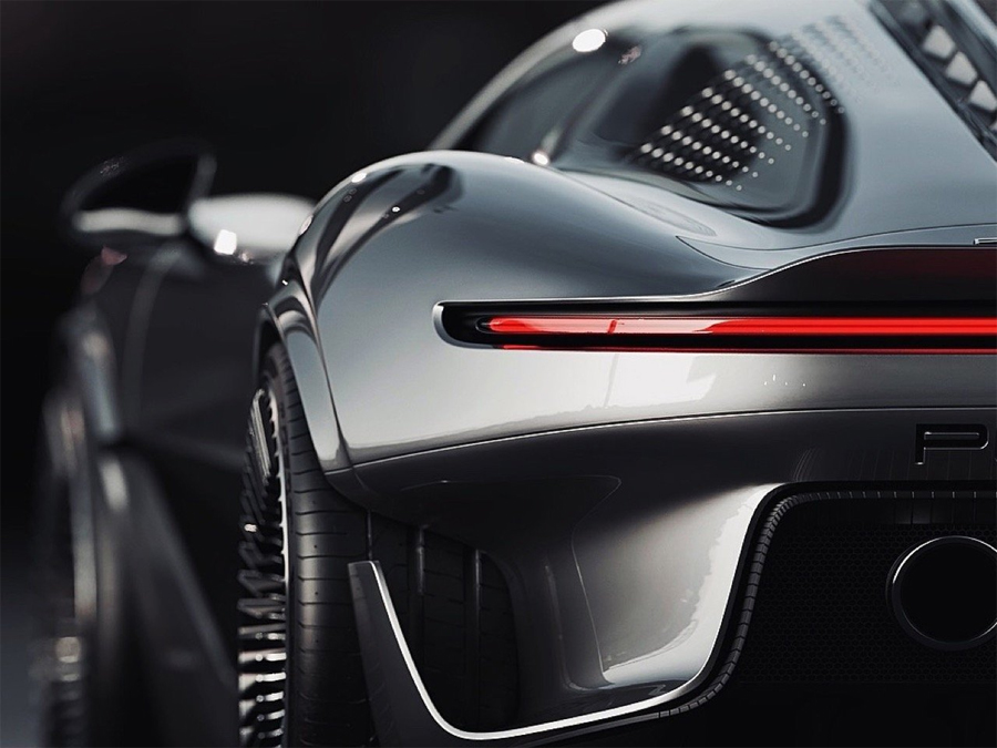 Porsche 960 GT RS Concept Brings Back the Glory of the 918 Spyder Era