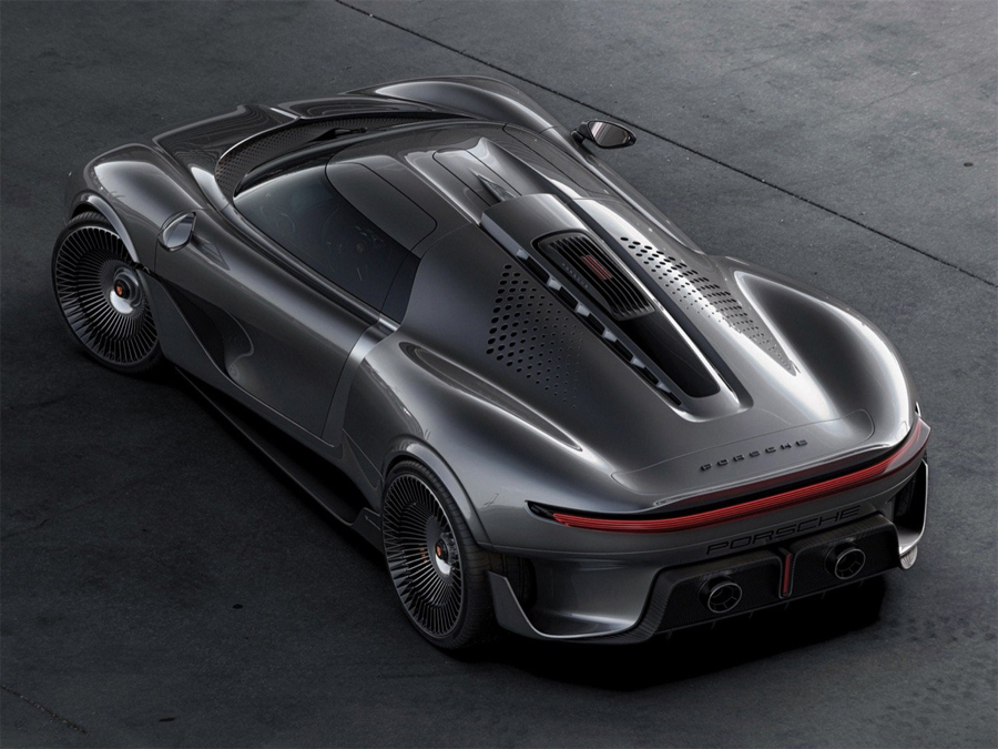 Porsche 960 GT RS Concept Brings Back the Glory of the 918 Spyder Era
