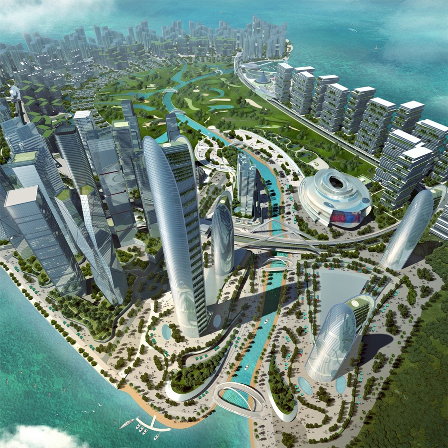 City of Pearl Turns Manila Bay Into a Futuristic Waterfront Playground