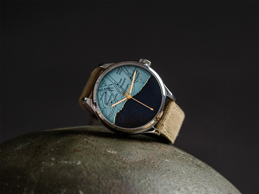 Col&McArthur Normandie 1944 Watch Honors D-Day with Real WWII Materials