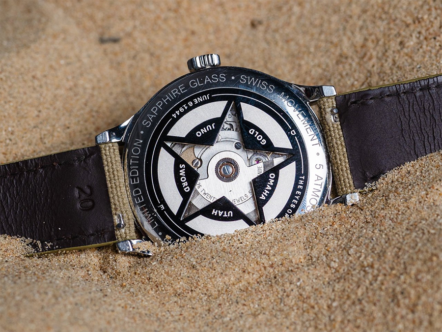 Col&McArthur Normandie 1944 Watch Honors D-Day with Real WWII Materials