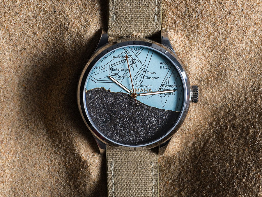 Col&McArthur Normandie 1944 Watch Honors D-Day with Real WWII Materials