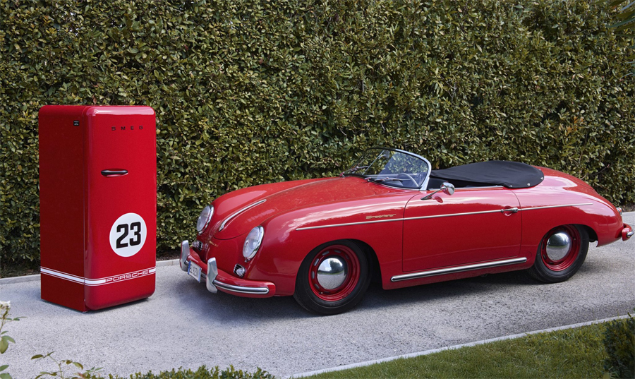 Porsche and Smeg Turn Kitchen Gear into Racing Icons