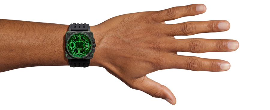 Luxury Glowing Watch: Bell & Ross BR-X3 Night Vision