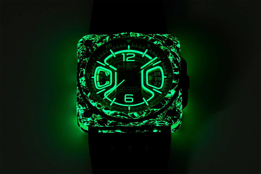 Luxury Glowing Watch: Bell & Ross BR-X3 Night Vision