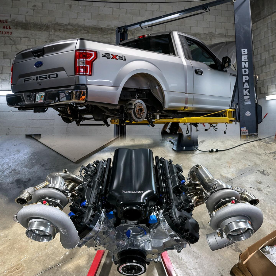 The Most Powerful Ford F-150 in the World - TRC “Work Truck” F-150 with 1,716 hp 