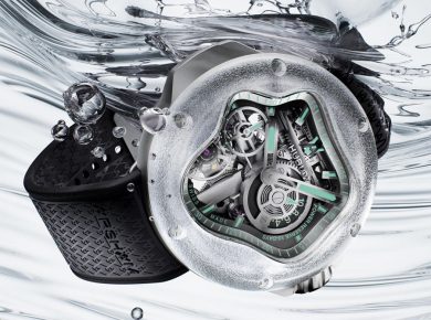 Hublot MP-17 MECA-10 Arsham Splash Titanium Sapphire Captures The Essence Of Liquid Time