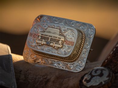 Ford Turns the Classic Western Belt Buckle into a Truck Key Holder