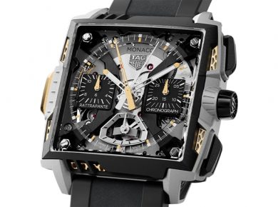 TAG Heuer Unveils a Titanium Superstructure for the Monaco
