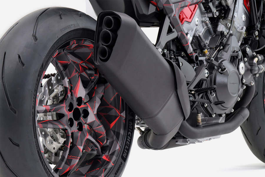 Honda V3R 900 E-Compressor Prototype