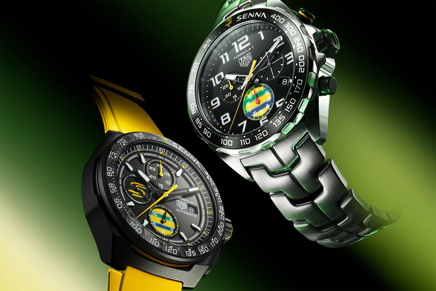 TAG Heuer x Senna Formula 1 Chronographs