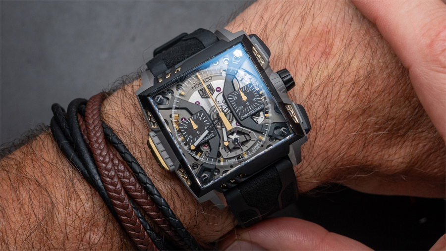 TAG Heuer Unveils a Titanium Superstructure for the Monaco