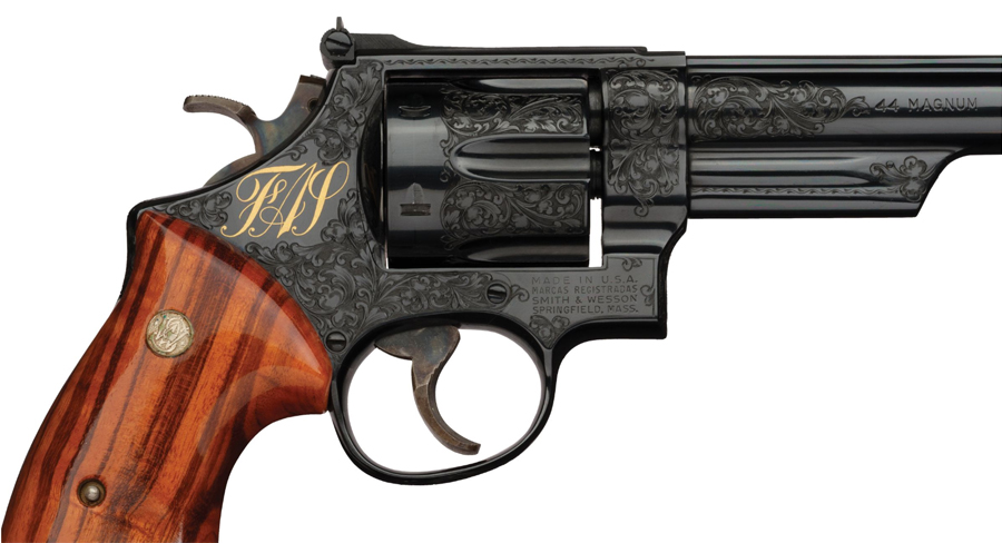 Frank Sinatra’s Gold-Inlaid Smith & Wesson Heads to Auction