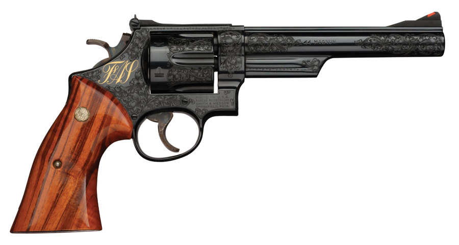 Frank Sinatra’s Gold-Inlaid Smith & Wesson Heads to Auction
