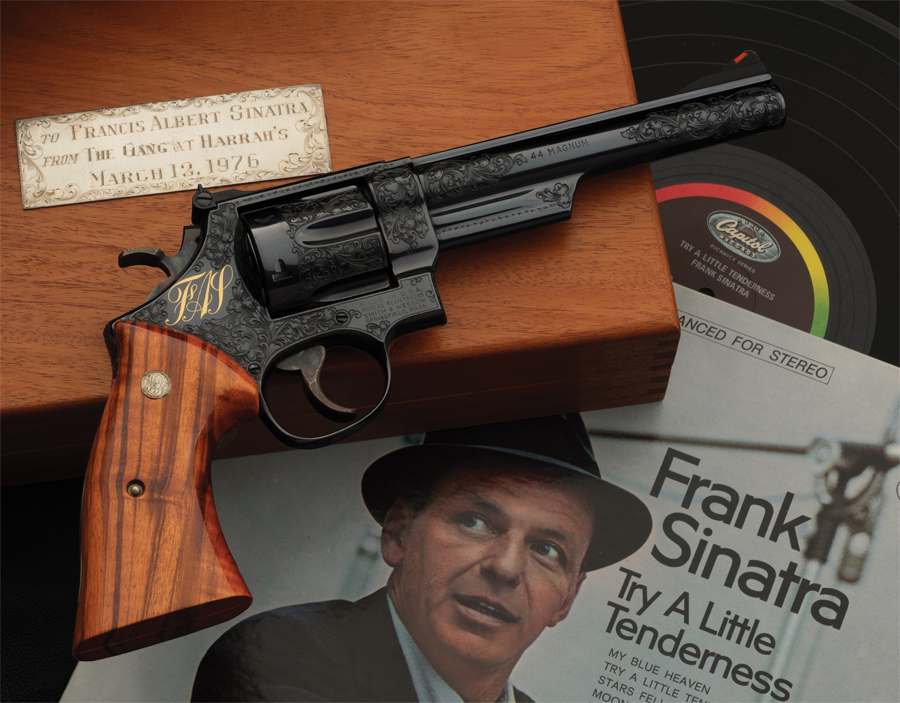 Frank Sinatra’s Gold-Inlaid Smith & Wesson Heads to Auction