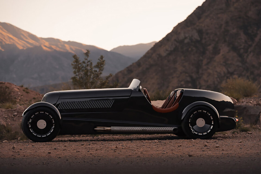 The SP40 Restomod Speedster Reborn in Carbon Fiber